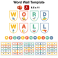 Word Wall Template - Space | Editable