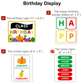 Birthday Display - Healthy Eating | Editable