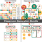 Classroom Decor Bundle - Cute Christmas | Editable
