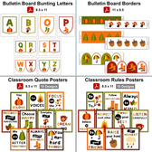 Classroom Decor Bundle - Hello Fall | Editable – kjunstudio