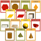 Classroom Shape Posters - Autumn Leaves