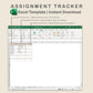 Excel - Assignment Tracker - Neutral