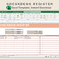 Excel - Checkbook Register - Neutral