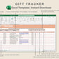 Excel - Gift Tracker - Neutral