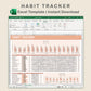 Excel - Habit Tracker - Neutral