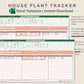 Excel - House Plant Tracker - Neutral