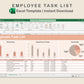 Excel - Employee Task List  - Neutral