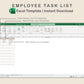 Excel - Employee Task List  - Neutral