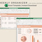 Excel - Weekly Organizer for Virtual Assistant Business - Neutral