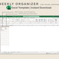 Excel - Weekly Organizer for Virtual Assistant Business - Neutral