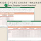 Excel - Kids Chore Chart Tracker - Neutral