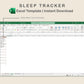 Excel - Sleep Tracker - Neutral