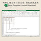 Excel - Project Issue Tracker - Neutral
