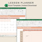 Excel - Lesson Planner - Neutral