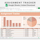 Google Sheets - Assignment Tracker - Neutral