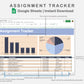 Google Sheets - Assignment Tracker - Sweet