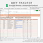 Google Sheets - Gift Tracker - Neutral
