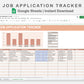 Google Sheets - Job Application Tracker - Neutral