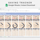 Google Sheets - Savings Tracker - Sweet