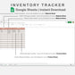 Google Sheets - Inventory Tracker - Neutral