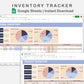 Google Sheets - Inventory Tracker - Sweet
