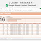 Google Sheets - Client Tracker - Neutral