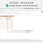 Google Sheets - Event Planner - Neutral
