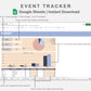 Google Sheets - Event Planner - Sweet