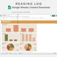 Google Sheets - Reading Log - Boho