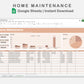 Google Sheets - Home Maintenance - Neutral