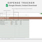 Google Sheets - Expense Tracker - Earthy