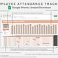 Google Sheets - Employee Attendance Tracker - Neutral