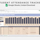 Google Sheets - Student Attendance Tracker - Sweet