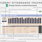 Google Sheets - Student Attendance Tracker - Sweet