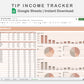 Google Sheets - Tip Income Tracker - Neutral