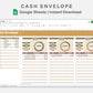 Google Sheets - Cash Envelope - Boho