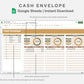 Google Sheets - Cash Envelope - Boho