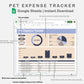 Google Sheets - Pet Expense Tracker - Sweet