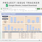 Google Sheets - Project Issue Tracker - Sweet