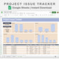 Google Sheets - Project Issue Tracker - Sweet