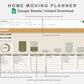 Google Sheets - Home Moving Planner - Boho