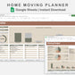 Google Sheets - Home Moving Planner - Earthy