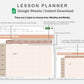Google Sheets - Lesson Planner - Neutral