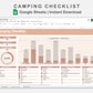 Google Sheets - Camping Checklist - Neutral