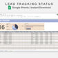 Google Sheets - Lead Tracking Status - Sweet