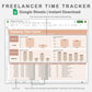 Google Sheets - Freelancer Time Tracker - Neutral