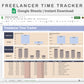 Google Sheets - Freelancer Time Tracker - Sweet