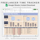 Google Sheets - Freelancer Time Tracker - Sweet