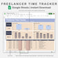 Google Sheets - Freelancer Time Tracker - Sweet