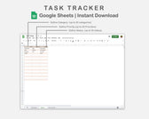 Google Sheets - Task Tracker - Neutral – kjunstudio